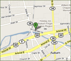 Auburn Area Map